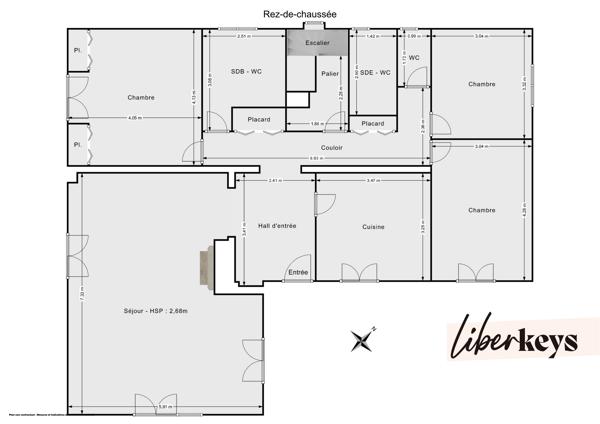 EYBENS – Maison familiale de 120 m² sur 1 070 m² de terrain, sous-sol complet et combles aménageables