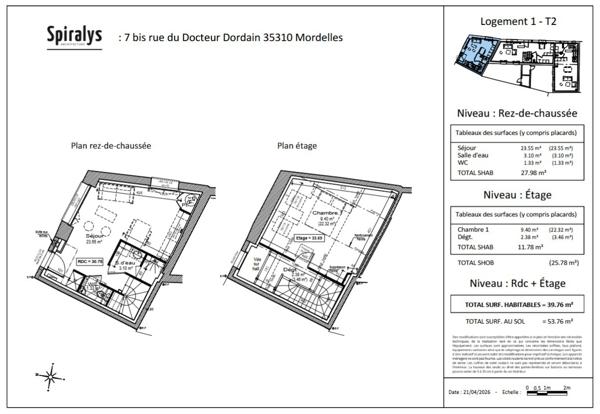 Maison
         2 pièces
        - 40 m² 139 796 € *