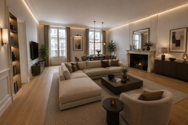 Appartement - 3 pièces - 90,4 m² - Graslin/Crébillon