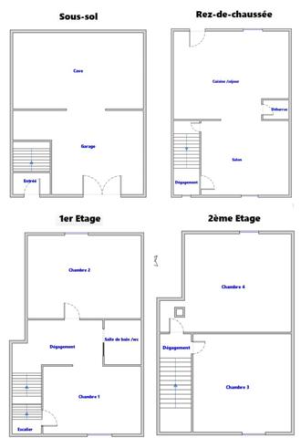 Saint-Georges-de-Luzençon (12100) MAISON DE VILLE F4 101 M2 RÉNOVÉE