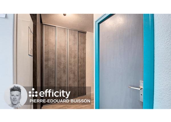 Appartement 2 pièces - 34 m² Exclusivité efficity