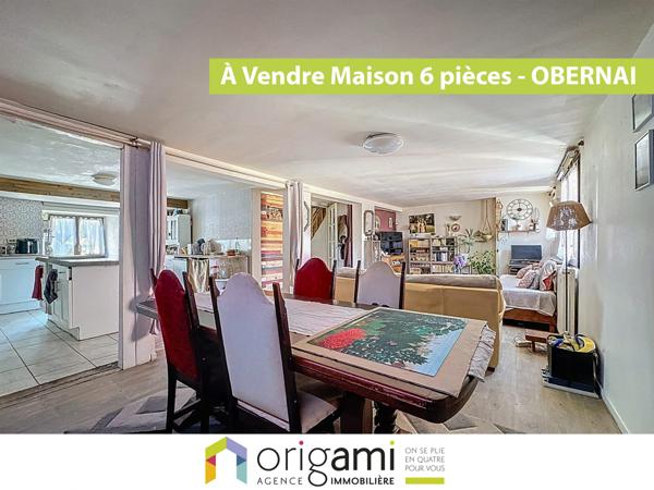 Nouveauté maison à OBERNAI en Exclusivité ORIGAMI Immobilier
