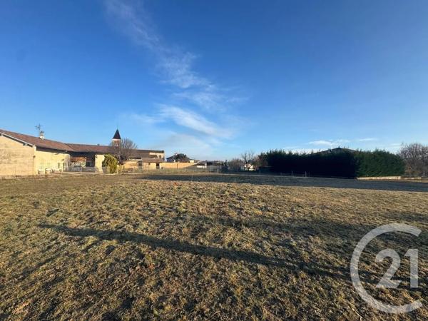 Terrain à vendre  521 m 2   ST DIDIER SUR BEAUJEU  - 69
