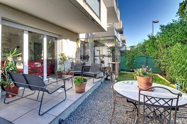 A VENDRE en EXCLUSIVITE à DRAGUIGNAN - Appartement T3 de 60.75m² avec JARDIN de 96m²