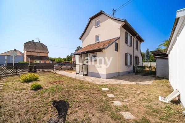 Rixheim – maison 3 chambres prête à vivre