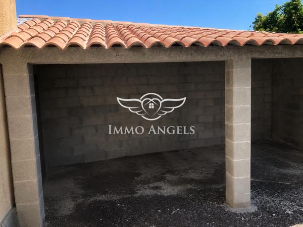 Maison individuelle semi plain-pied – 2 chambres, bureau et jardin de 798 m²
