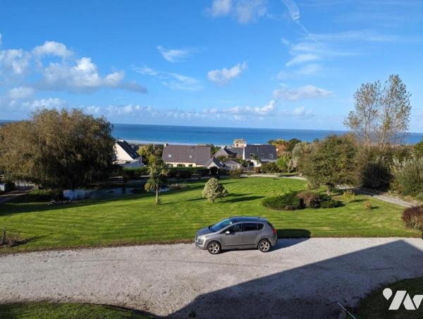 TOURLAVILLE - PAVILLON AVEC AUTONOMIE DE PLAIN PIED ET VUE MER