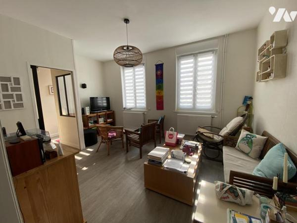 Maison de ville proche Valenciennes Marly secteur Golf type 4 jardin garage