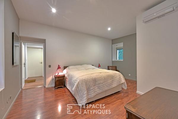 Maison de ville rénovée avec terrasses et garage, quartier Jean-Jaurès