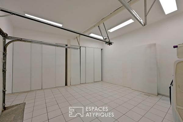 Maison de ville rénovée avec terrasses et garage, quartier Jean-Jaurès