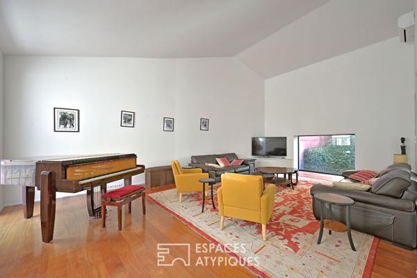 Maison de ville rénovée avec terrasses et garage, quartier Jean-Jaurès