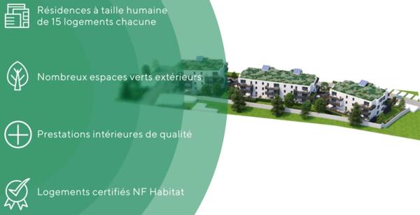 Appartement à vendre 2 pièces MONT SAINT MARTIN (54)