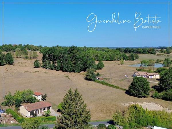 Maison Plain-pied 84m² - 3 Chambres - Terrain 1200m² avec vue dégagée - GINESTET