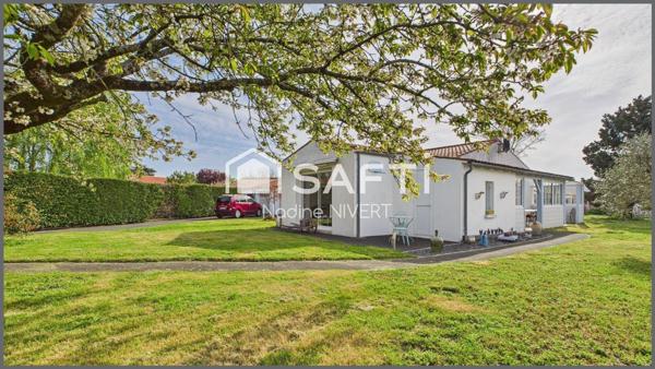 Maison plain-pied 155M2, 5 chambres, piscine, terrain 1000M2