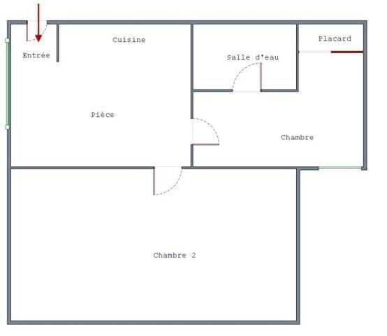 Trois pièces emplacement idéal