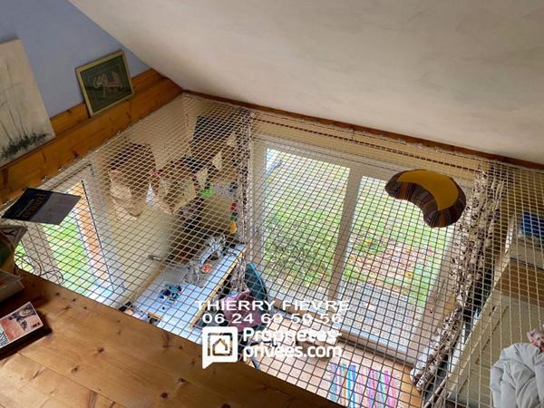 Bourgueil 37140 - Maison éco responsable, clés en main de 85 m2 sur un terrain paysager et arboré de 5100 M2 avec dépendances