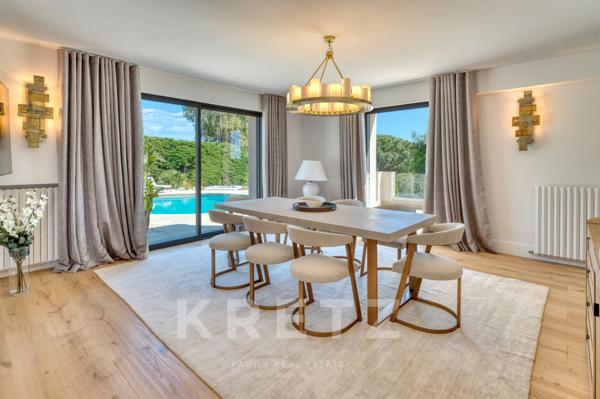 Villa rénovée avec vue mer