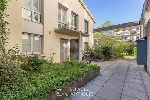 Duplex de caractère esprit loft avec terrasse