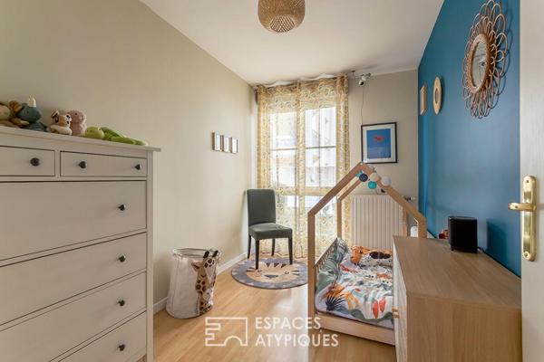 Duplex de caractère esprit loft avec terrasse