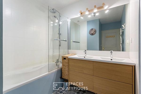 Duplex de caractère esprit loft avec terrasse