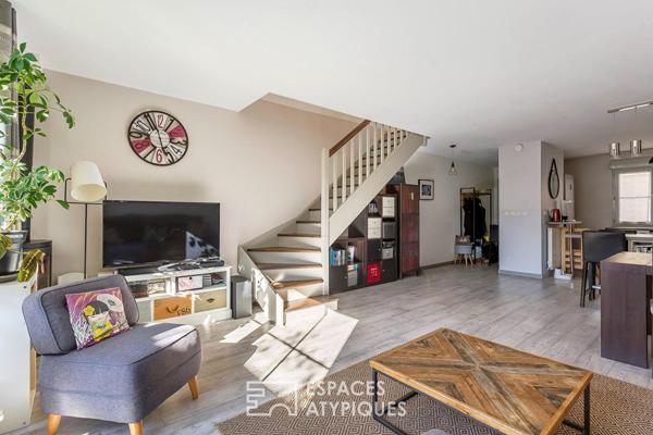 Duplex de caractère esprit loft avec terrasse