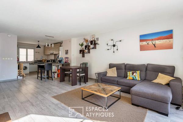 Duplex de caractère esprit loft avec terrasse