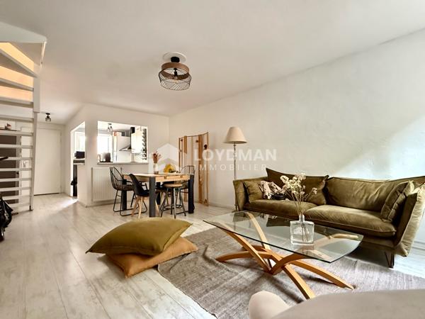 T3 69m2 en duplex avec place de stationnement