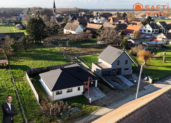 Superbe terrain constructible de 10,93 ares, libre de constructeur et hors lotissement !