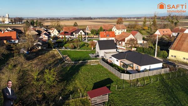 Superbe terrain constructible de 10,93 ares, libre de constructeur et hors lotissement !