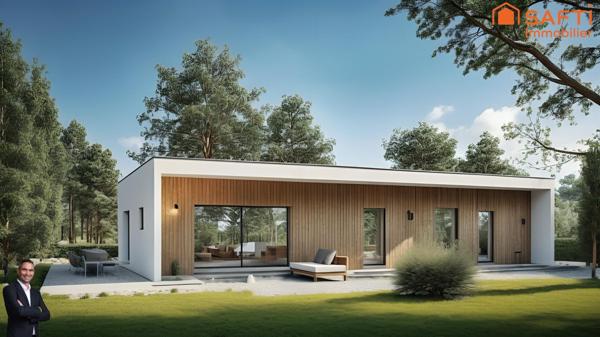 Superbe terrain constructible de 10,93 ares, libre de constructeur et hors lotissement !