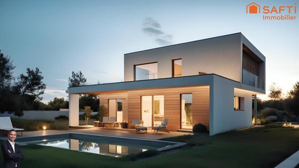 Superbe terrain constructible de 10,93 ares, libre de constructeur et hors lotissement !