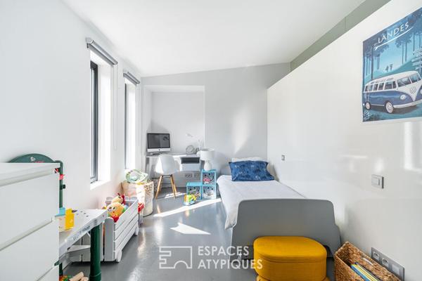 Maison d’architecte avec piscine au coeur de Champagne au Mont d’Or