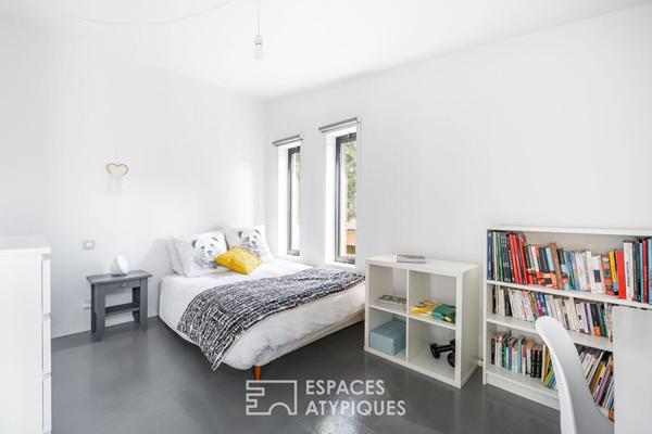 Maison d’architecte avec piscine au coeur de Champagne au Mont d’Or