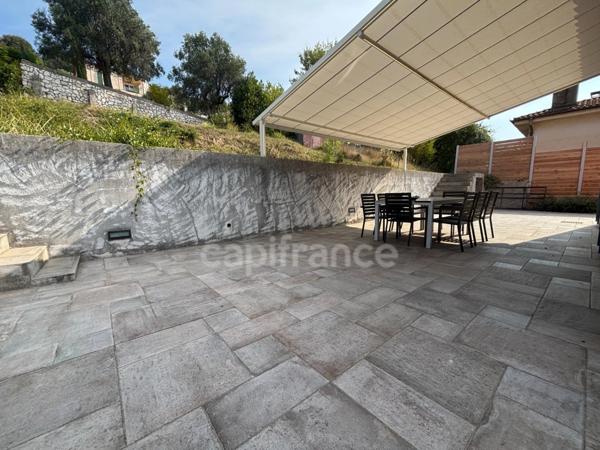 Maison à vendre 6 pièces CAGNES SUR MER (06), jardin piscinable, cave !
