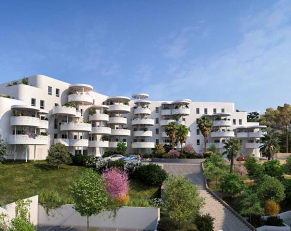 T2 d' exception avec grand  balcon et parking - Résidence neuve  proche de la mer