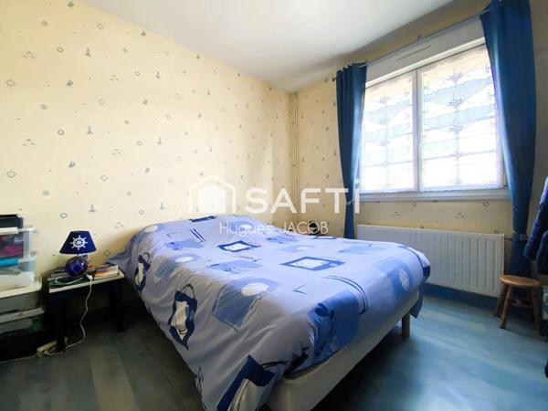 Maison 185 m²  de 8 pièces avec 6 chambres, jardin, terrasse et sous-sol complet