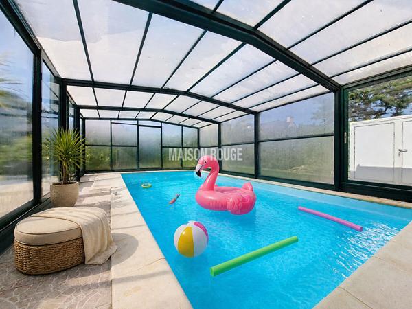 Maison avec PISCINE COUVERTE et VERRIERE - VANNES LUSCANEN