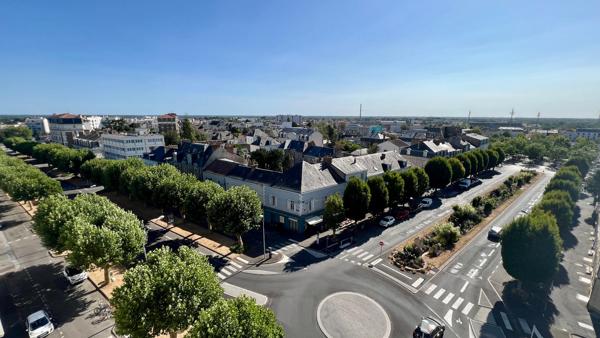 Rooftop - Résidence de standing - plein centere - 119 m² - La Roche-sur-Yon- Double balcon + garage + cave