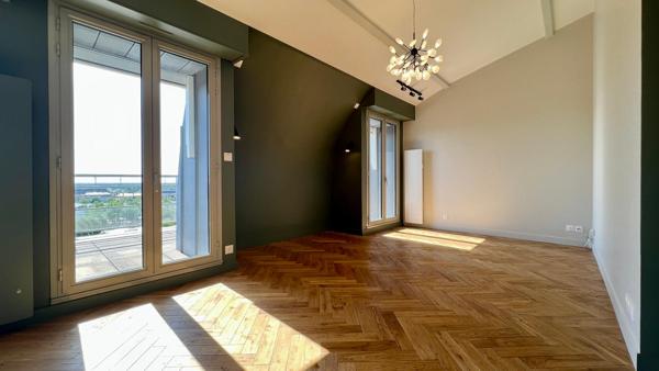 Rooftop - Résidence de standing - plein centere - 119 m² - La Roche-sur-Yon- Double balcon + garage + cave