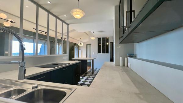 Rooftop - Résidence de standing - plein centere - 119 m² - La Roche-sur-Yon- Double balcon + garage + cave