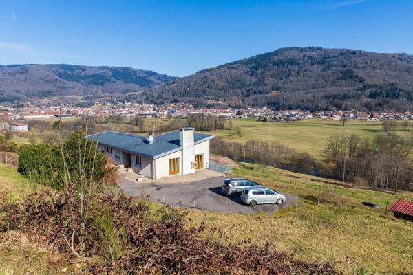 RUPT SUR MOSELLE (88)A vendre propriété T 10 pièces de 195m² sur sous sol + 4 box à chevaux +rucher, terrain 3.6 hectares.