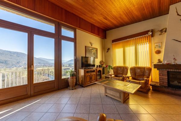 RUPT SUR MOSELLE (88)A vendre propriété T 10 pièces de 195m² sur sous sol + 4 box à chevaux +rucher, terrain 3.6 hectares.