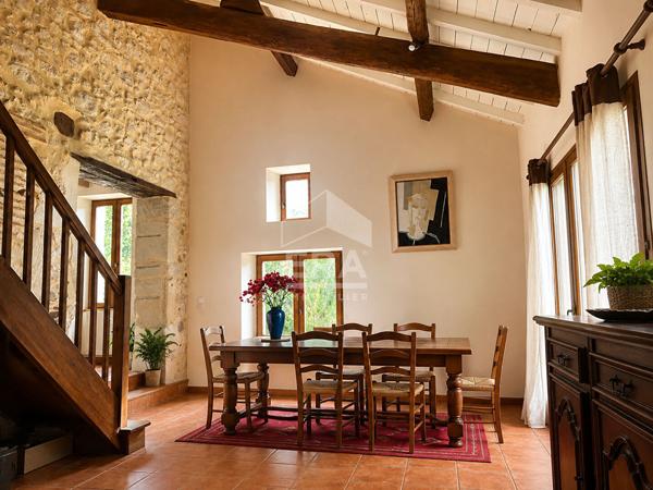MONTFORT-EN-CHALOSSE. Propriété landaise verdoyante 3,7 ha avec vue Pyrénées