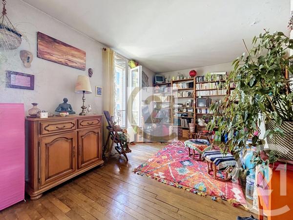 Appartement F3 à vendre  3 pièces - 49,98 m 2   IVRY SUR SEINE  - 94
