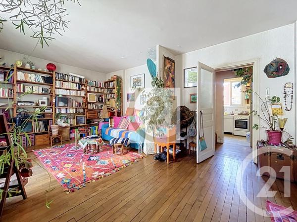 Appartement F3 à vendre  3 pièces - 49,98 m 2   IVRY SUR SEINE  - 94