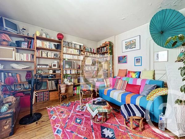 Appartement F3 à vendre  3 pièces - 49,98 m 2   IVRY SUR SEINE  - 94