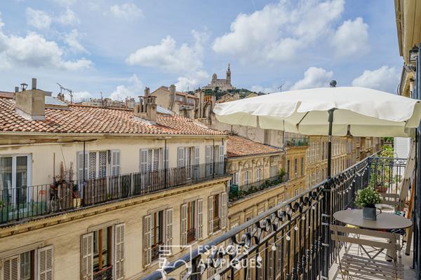 Appartement Bourgeois avec vue imprenable – Quartier des Antiquaires, Marseille 6e