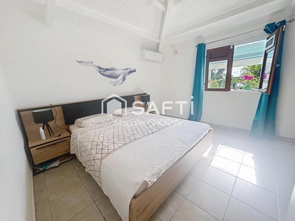 Chaleureuse villa et piscine sur un terrain de 890m2 à Anse Bertrand