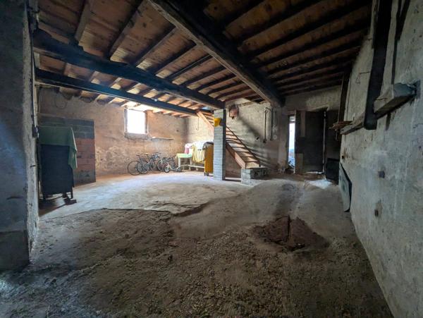 MAISON A RENOVER - ESSERTINES EN DONZY , 7 pièces , 164 m² , 4 /5 chambres , COMBLES, CAVE, GARAGE , TERRAIN 526 m²