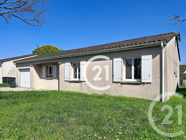 Maison à vendre  4 pièces - 99 m2 CHATEAUBERNARD - 16